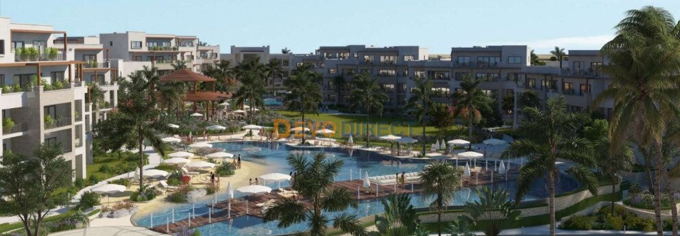 Strandnah 1-Schlafzimmer-Wohnung mit Meerblick in Somabay/ Rotes Meer
