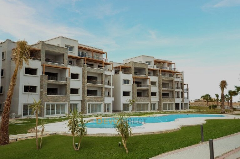 Strandnah 1-Schlafzimmer-Wohnung mit Meerblick in Somabay/ Rotes Meer
