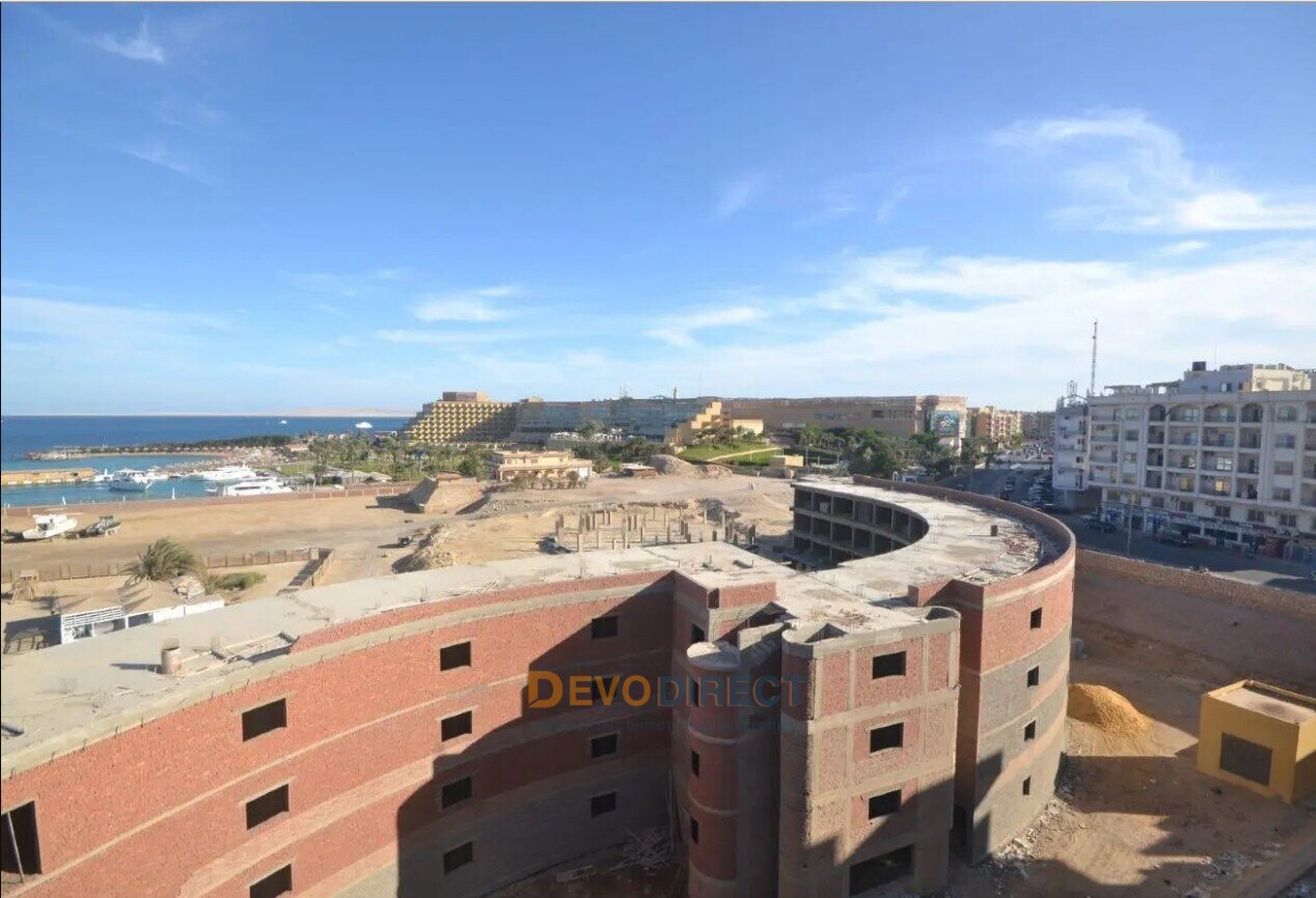 Meerblick 1-Schlafzimmer-Apartment zum Verkauf in Hurghada