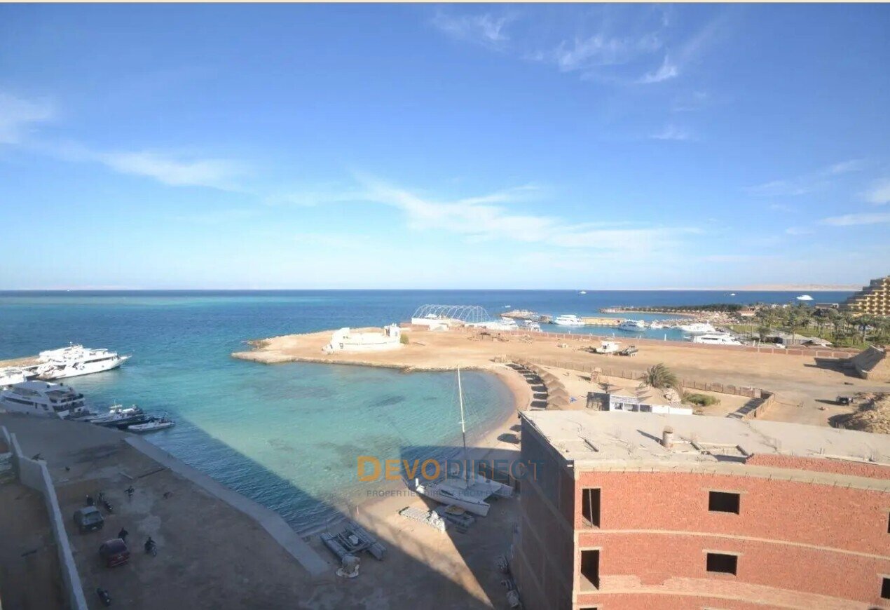 Meerblick 1-Schlafzimmer-Apartment zum Verkauf in Hurghada