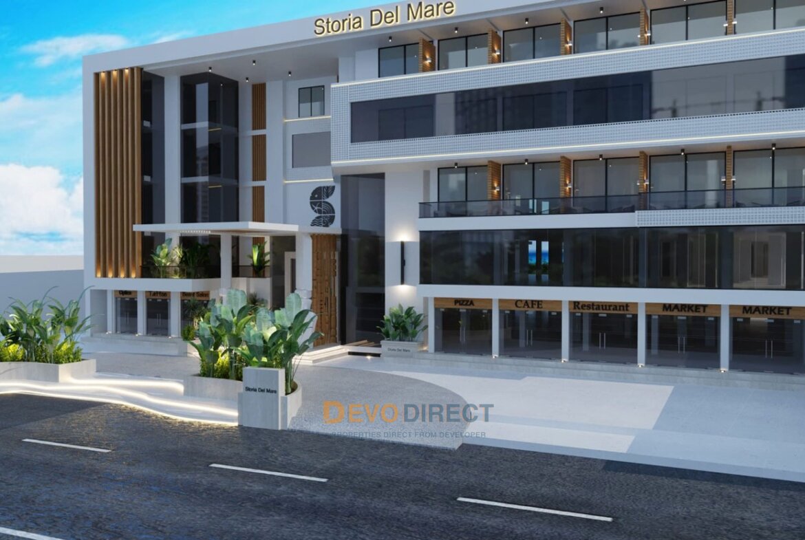 Meerblick 1-Schlafzimmer-Apartment zum Verkauf in Hurghada
