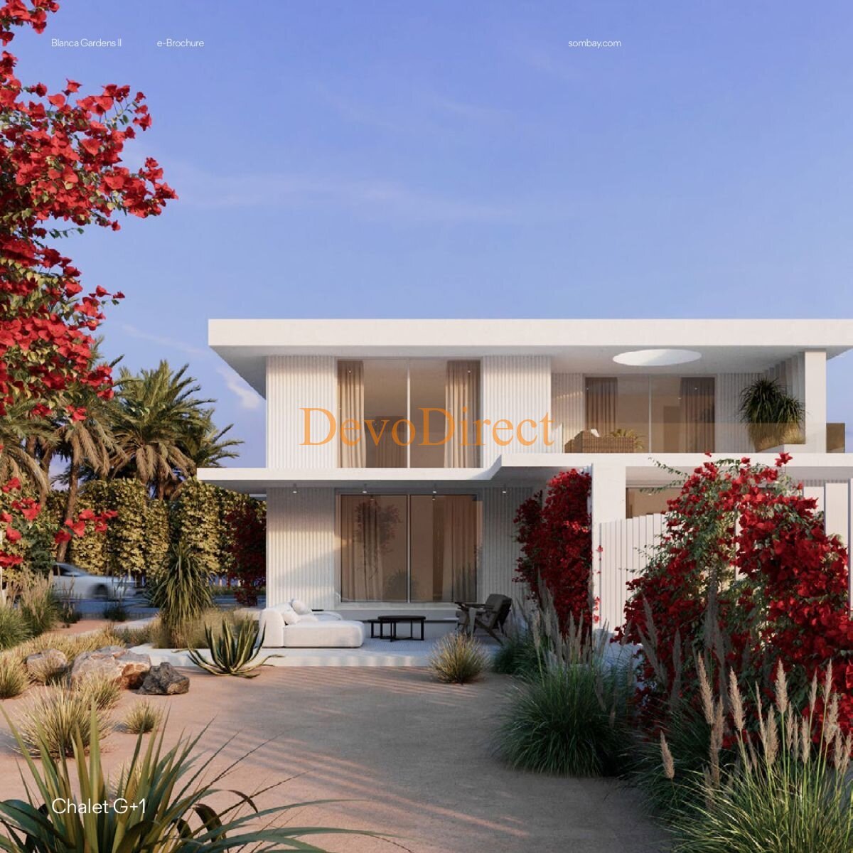 Meerblick 1-Schlafzimmer-Chalet zum Verkauf in Soma Bay