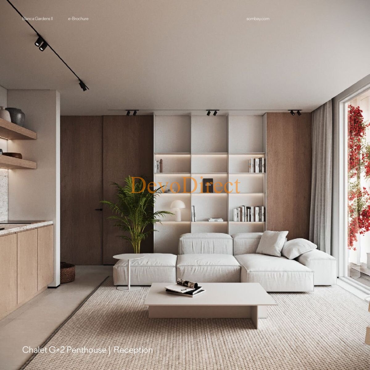 Meerblick 1-Schlafzimmer-Chalet zum Verkauf in Soma Bay