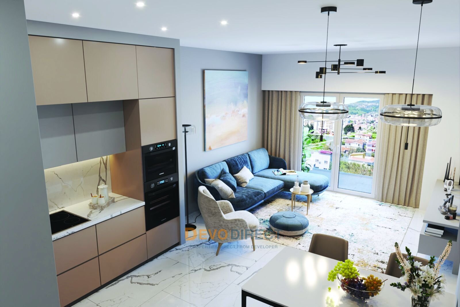 Investment 2-Schlafzimmer-Apartment zum Verkauf in Bar, Montenegro