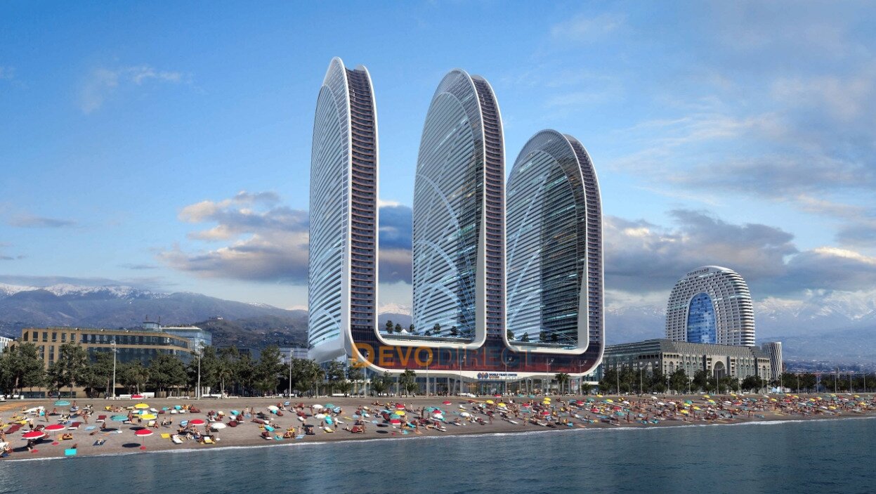 Meerblick-2-Schlafzimmer-Apartment zum Verkauf in Batumi, Georgien