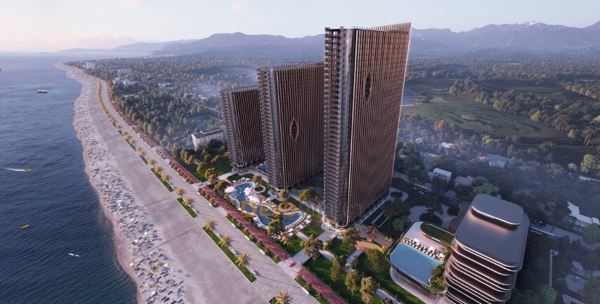 Meerblick-Studio-Apartment zum Verkauf in Kobuleti, Georgien