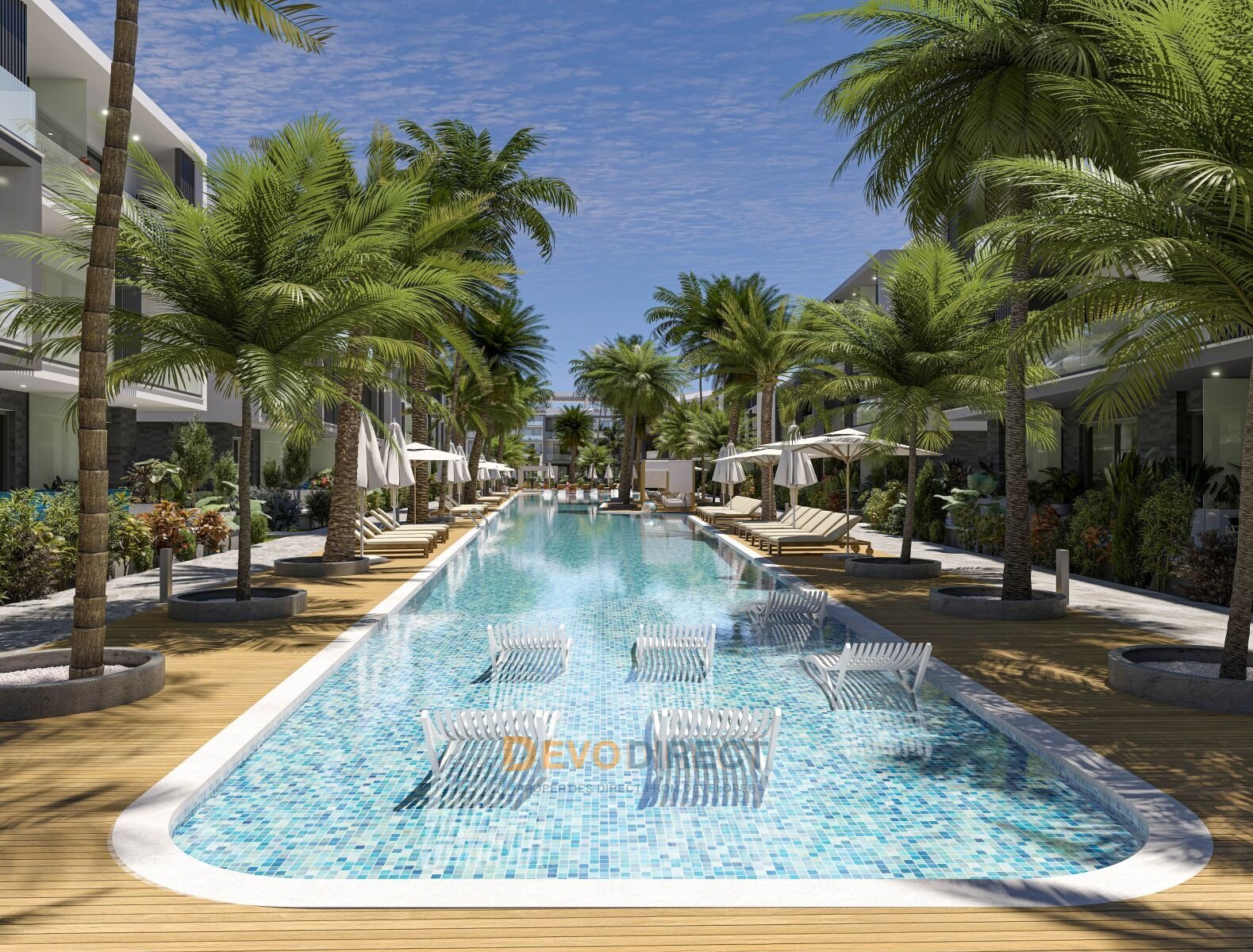 Luxus Studio-Apartment zum Verkauf in Iskele Long Beach