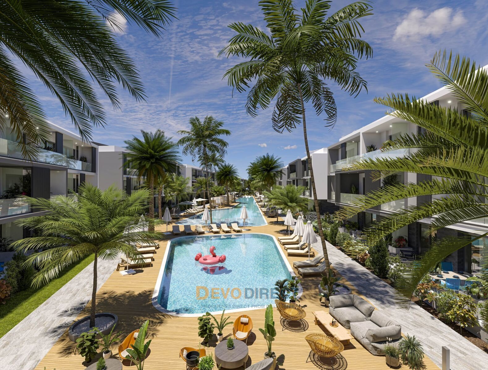 Luxus Studio-Apartment zum Verkauf in Iskele Long Beach