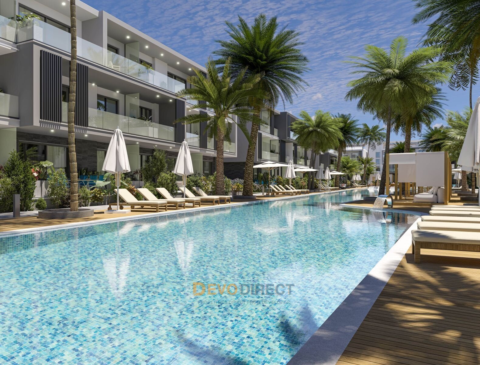 Luxus Studio-Apartment zum Verkauf in Iskele Long Beach