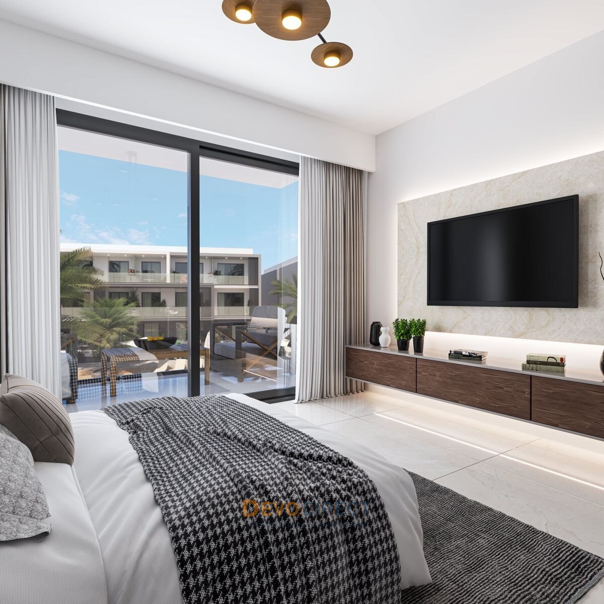 Luxus Studio-Apartment zum Verkauf in Iskele Long Beach