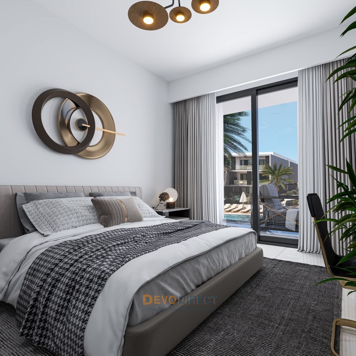 Luxus Studio-Apartment zum Verkauf in Iskele Long Beach