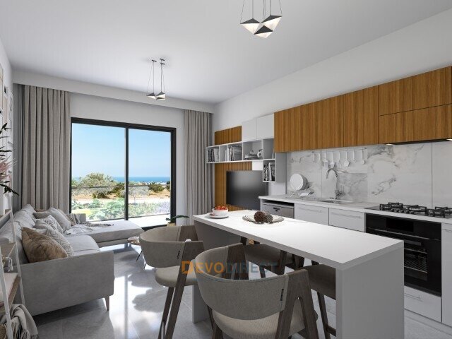 Luxus 2-Schlafzimmer-Apartment zum Verkauf in Karaağaç, Girne
