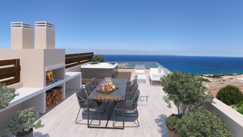 Luxus 2-Schlafzimmer-Loft zum Verkauf in Esentepe, Girne