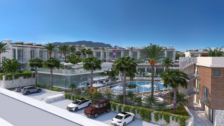 Luxus 2-Schlafzimmer-Loft zum Verkauf in Esentepe, Girne