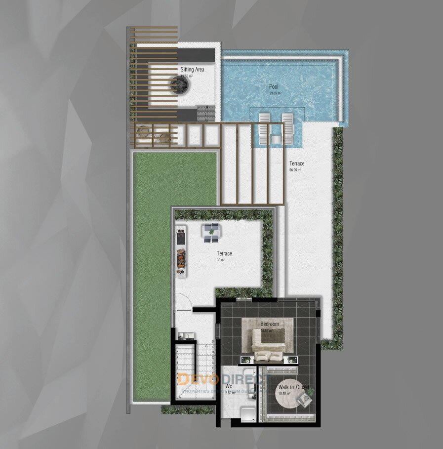 Strandnahe 3-Schlafzimmer-Villa zum Verkauf in Nordzypern Tatlisu