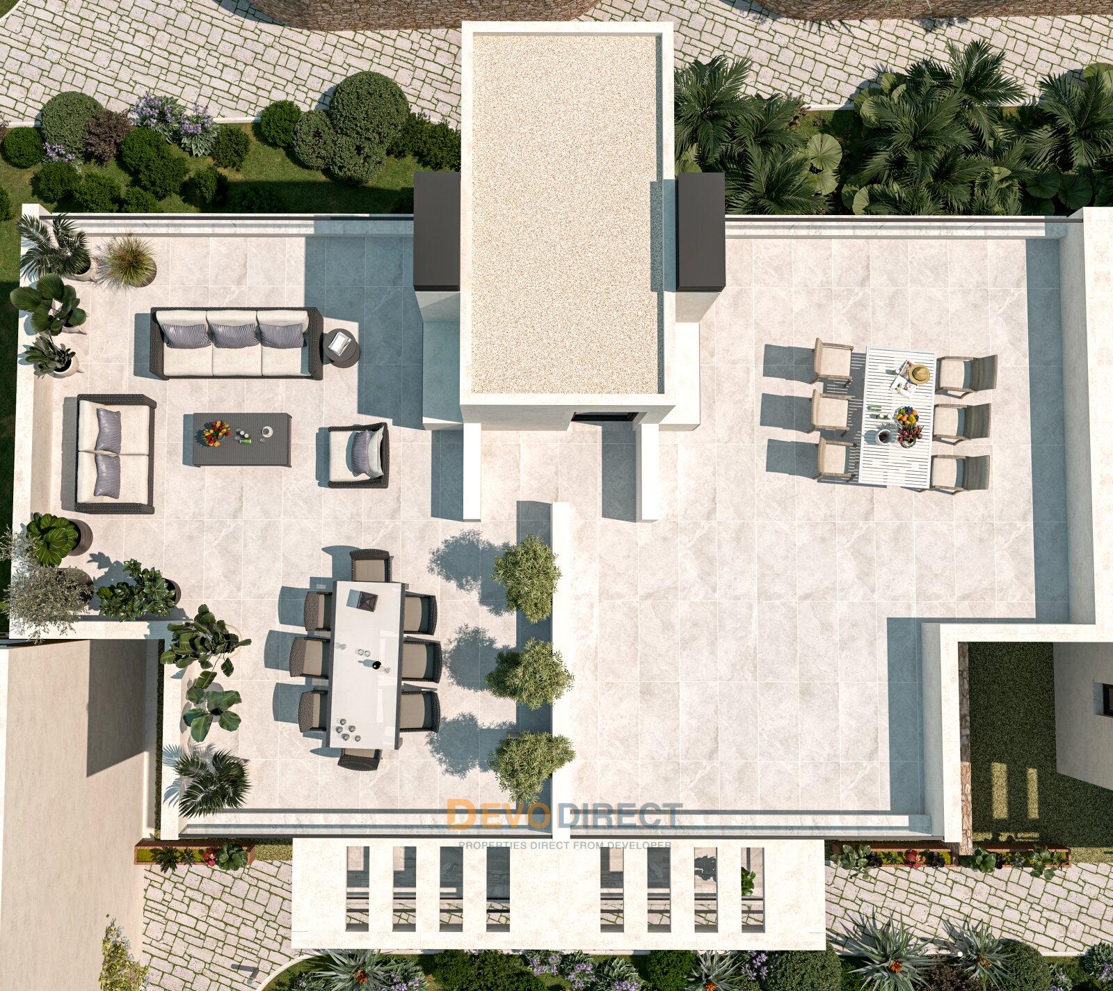Luxus 2-Schlafzimmer-Apartment zum Verkauf in Karaağaç, Girne
