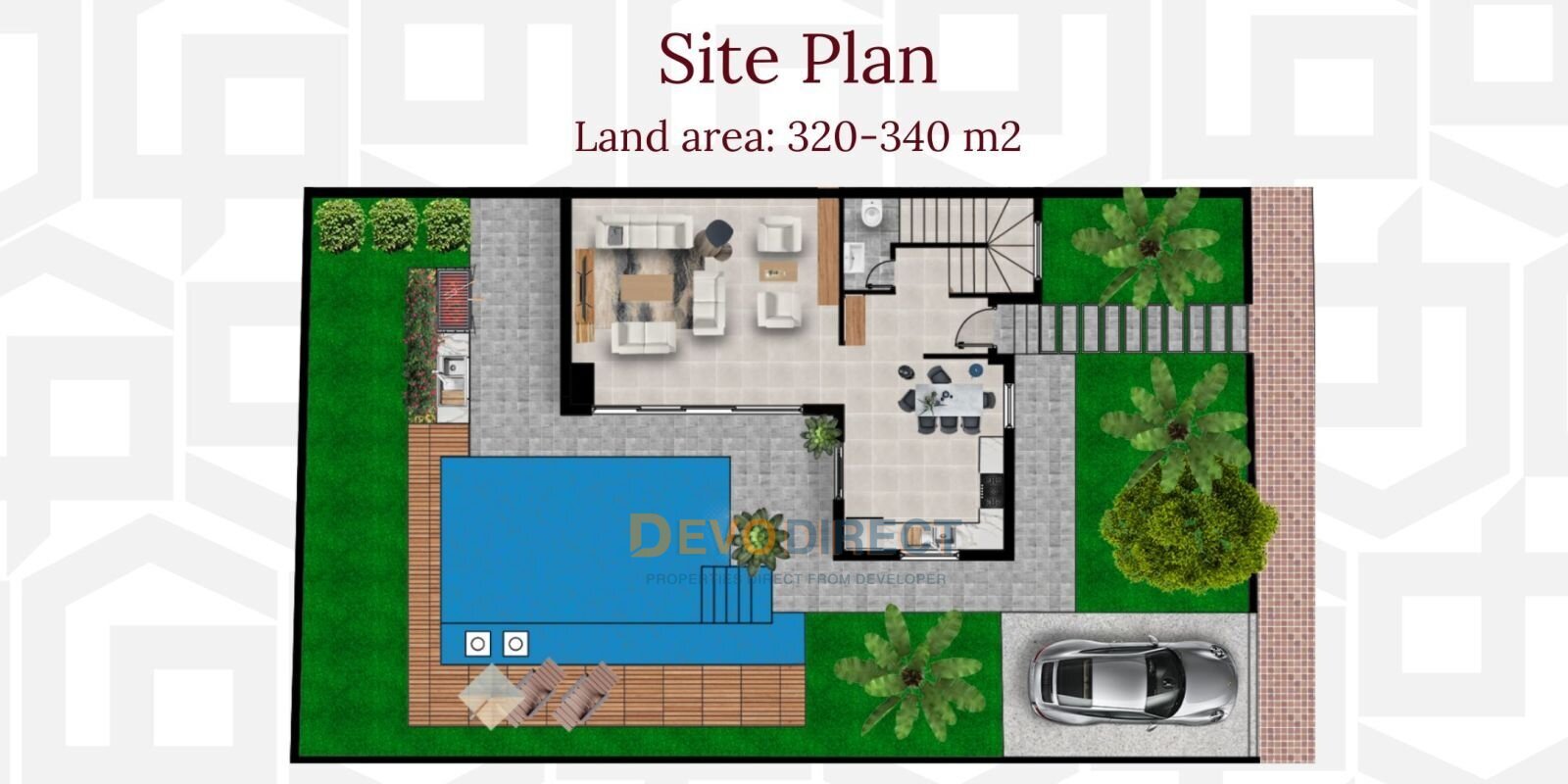3-Schlafzimmer-Villa mit Meerblick in Nordzypern Iskele zum Verkauf