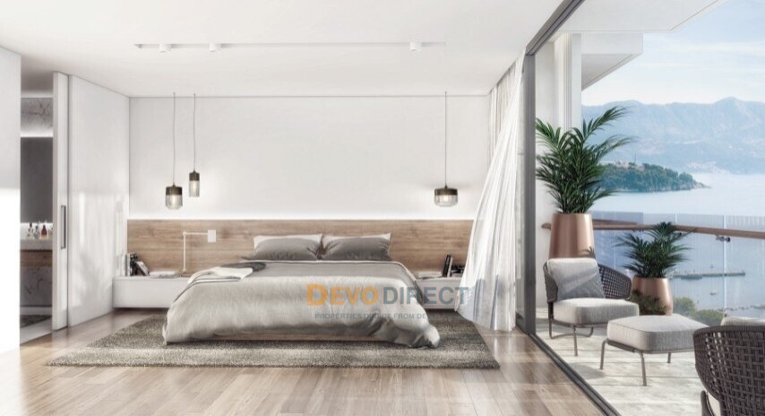 Luxus 1-Schlafzimmer-Apartment zum Verkauf in Budva, Montenegro