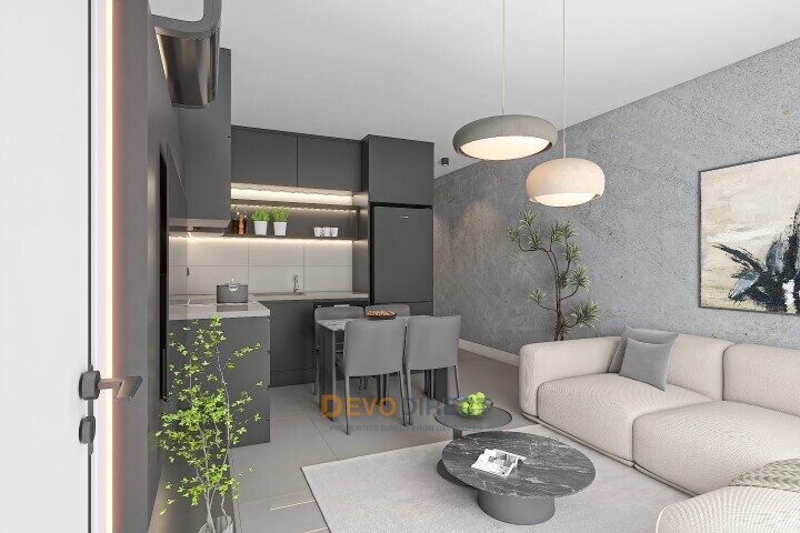 Meerblick 3-Schlafzimmer-Loft zum Verkauf in Yeniboğaziçi, Famagusta