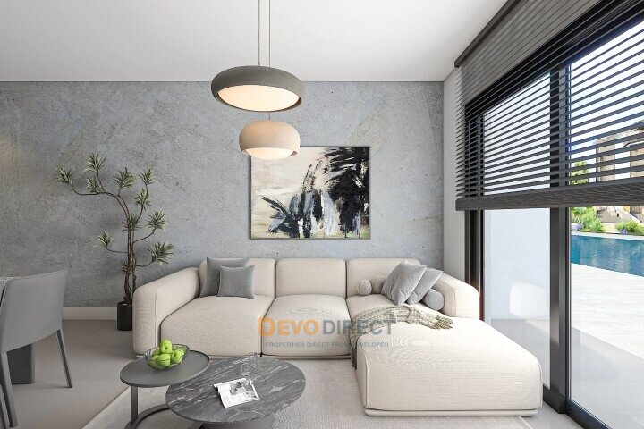 Meerblick 3-Schlafzimmer-Loft zum Verkauf in Yeniboğaziçi, Famagusta