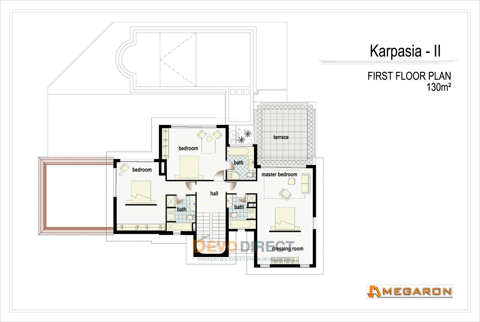 Beachfront 5-Schlafzimmer-Villa zum Verkauf in Esentepe