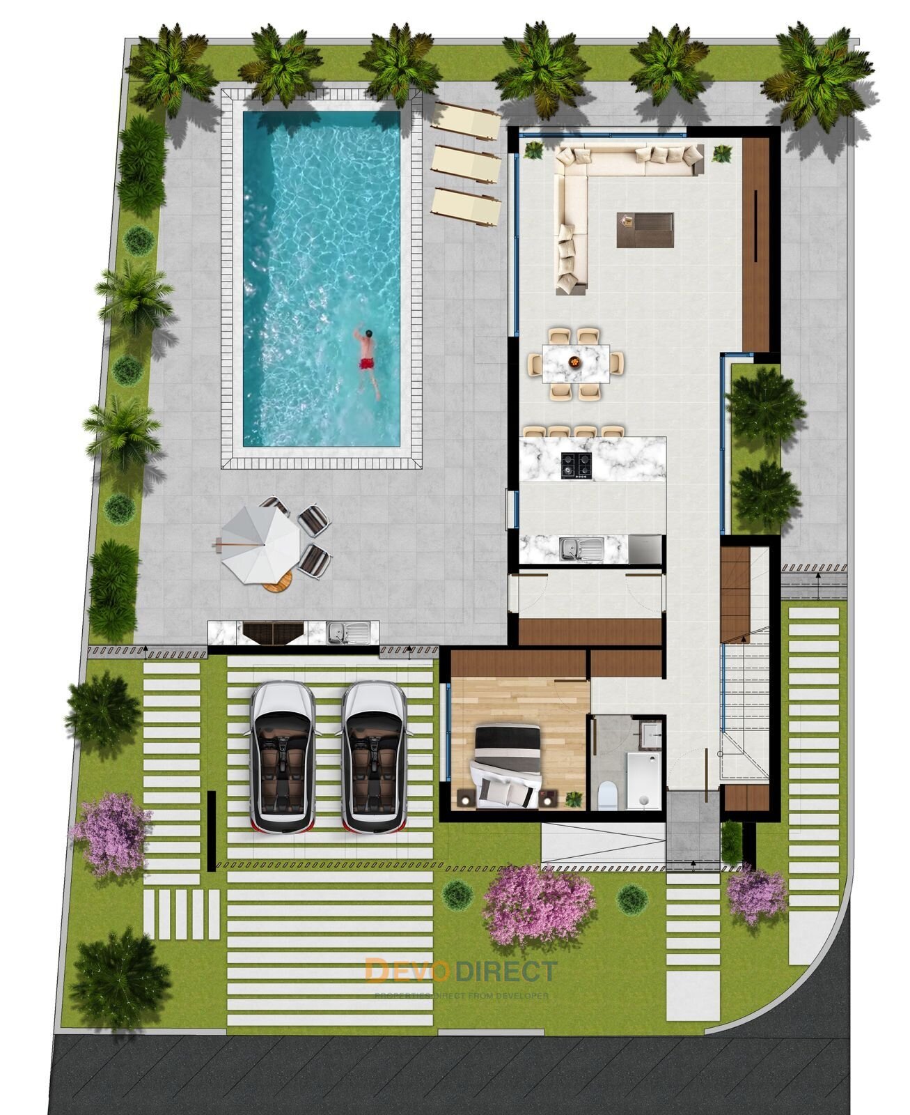 4-Schlafzimmer-Villa mit Meerblick in Nordzypern/ Girne zu verkaufen