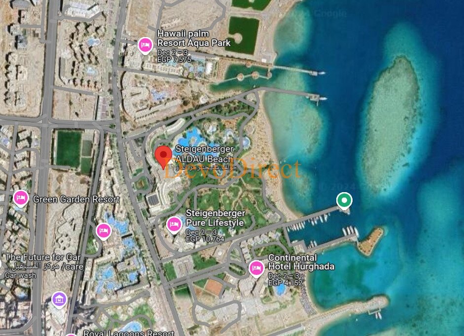 Sea view 3-Bedroom Apartment for sale in Hurghada Al Kawthar