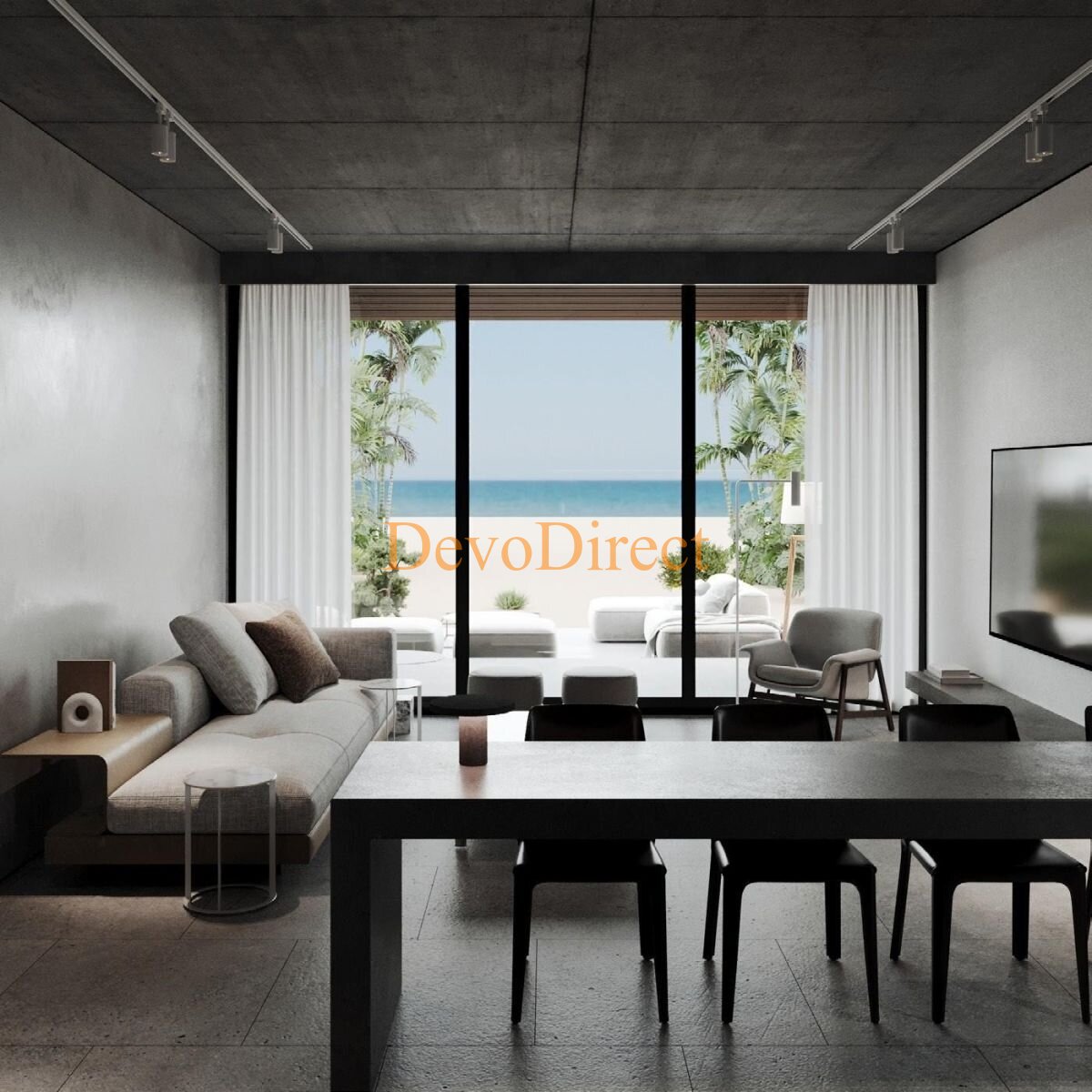 3-Schlafzimmer Grand Cabana in erster Strandreihe mit Meerblick in Somabay am Roten Meer 