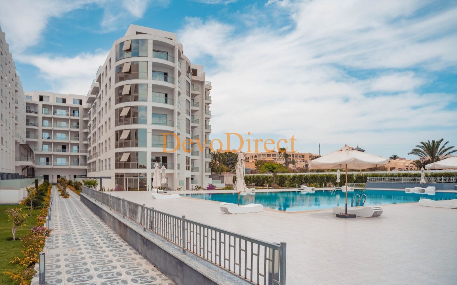 Bezugsfertiges Strandstudio-Apartment mit Meerblick in Hurghada/ Rotes Meer