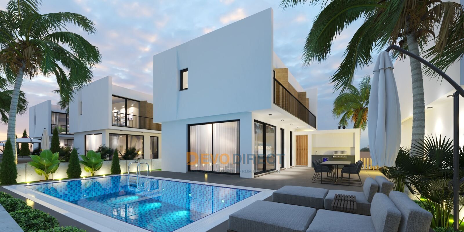 3-Schlafzimmer-Villa mit Meerblick in Nordzypern/ Girne zu verkaufen