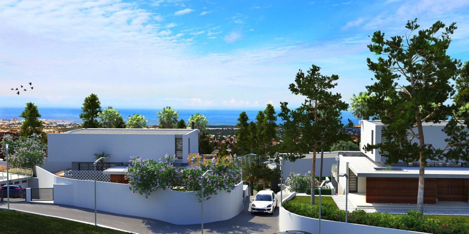 Bezugsfertig – Villa mit Meerblick in Nordzypern/Girne zu verkaufen