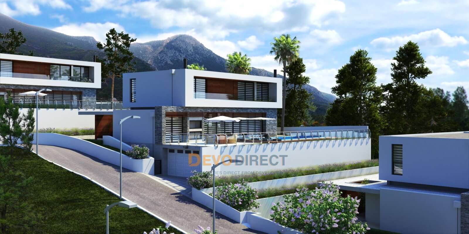 Bezugsfertige 5-Schlafzimmer-Villa mit Meerblick in Nordzypern / Girne zu verkaufen