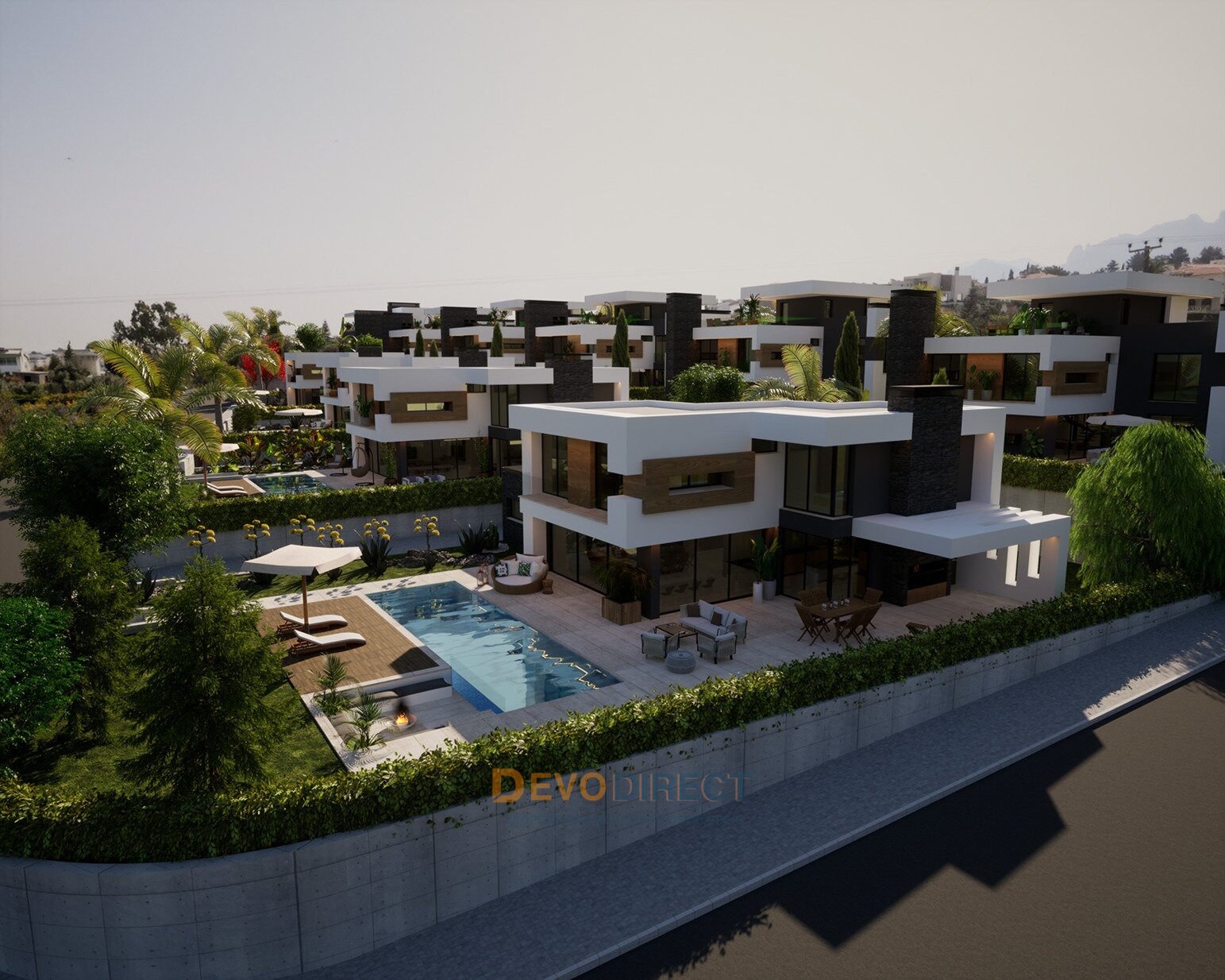 Villa mit 4 Schlafzimmern in Nordzypern / Karmi zu verkaufen – Meer- und Meerblick