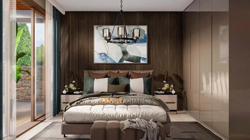 Meerblick 2-Schlafzimmer-Villa in Nordzypern Yeni Erenköy zu verkaufen