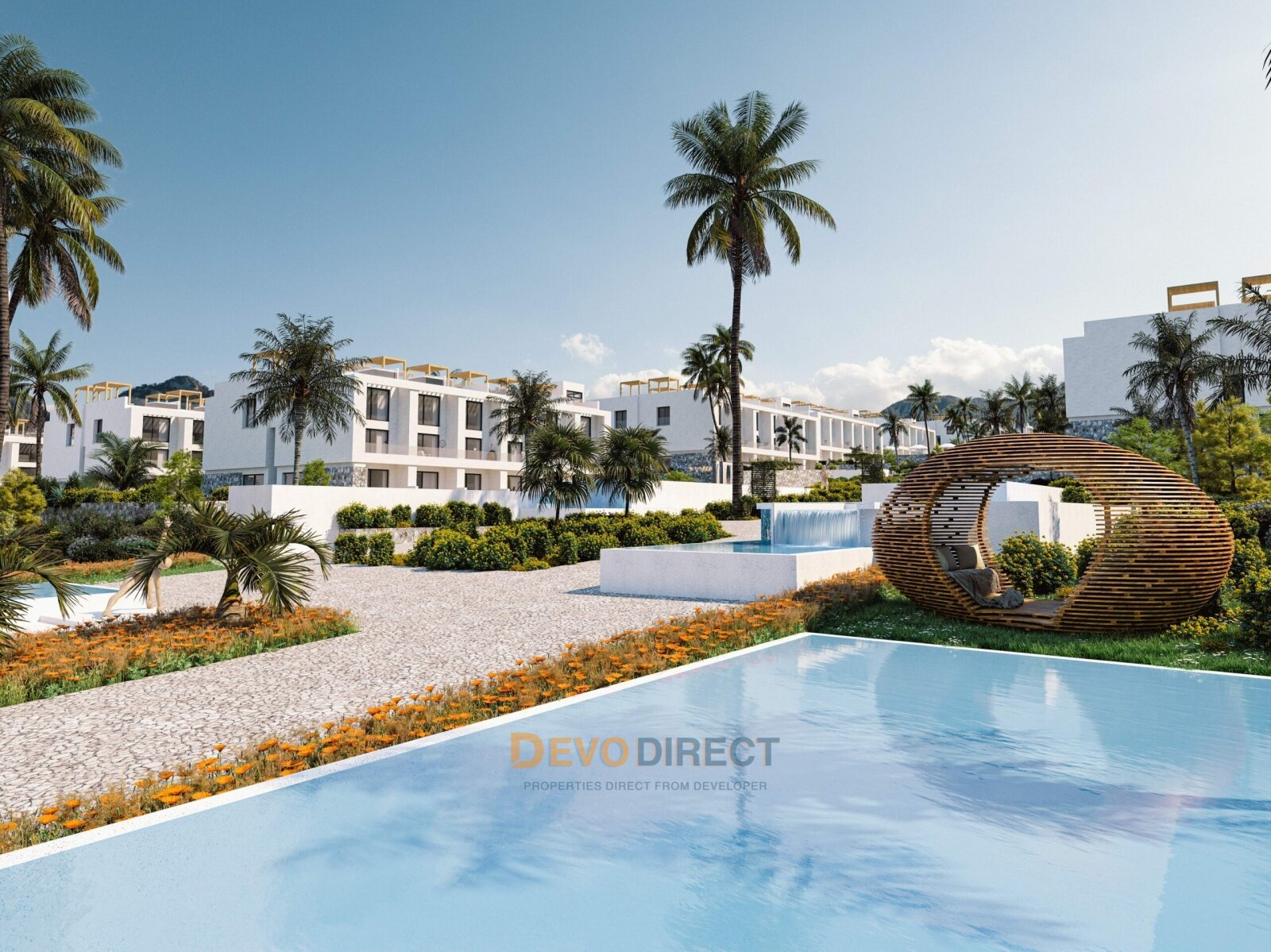 Meerblick Duplex-Penthouse  in Nordzypern Kyrenia zu verkaufen 