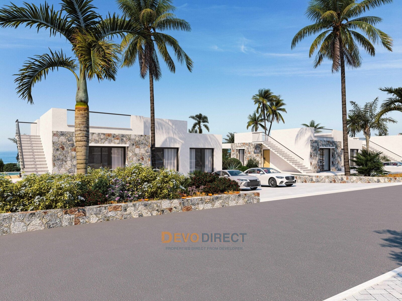 Meerblick Duplex-Penthouse  in Nordzypern Kyrenia zu verkaufen 