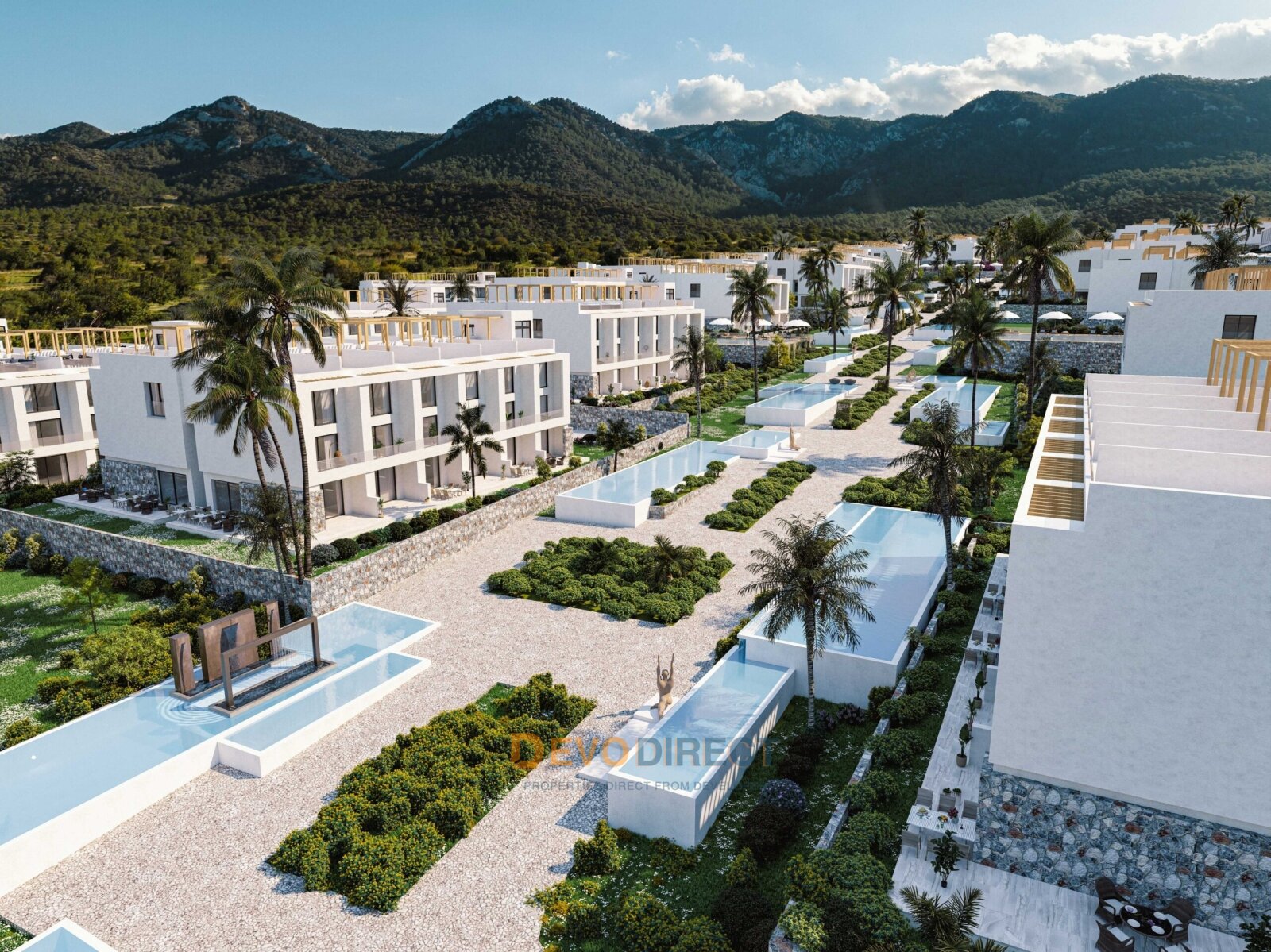 Meerblick Duplex-Penthouse  in Nordzypern Kyrenia zu verkaufen 