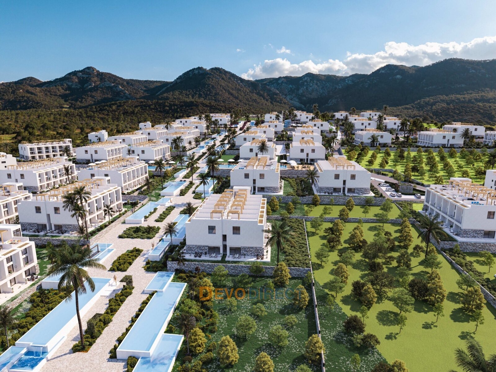 Meerblick Duplex-1+1 in Nordzypern Kyrenia zu verkaufen 