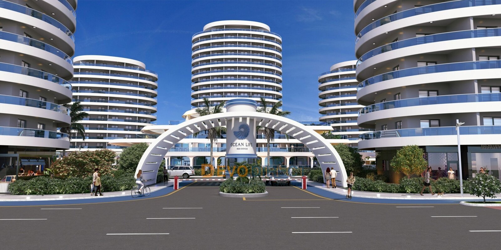 2-Zimmer-Wohnung zum Verkauf in Nordzypern / Long Beach – Meerblick