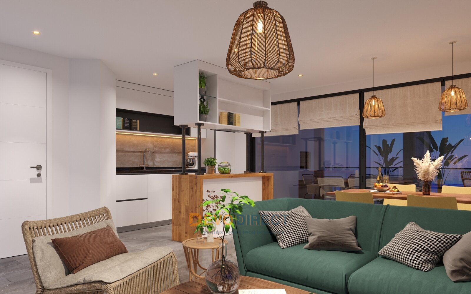 Studio-Apartment mit Meerblick in Nordzypern/ Gaziveren