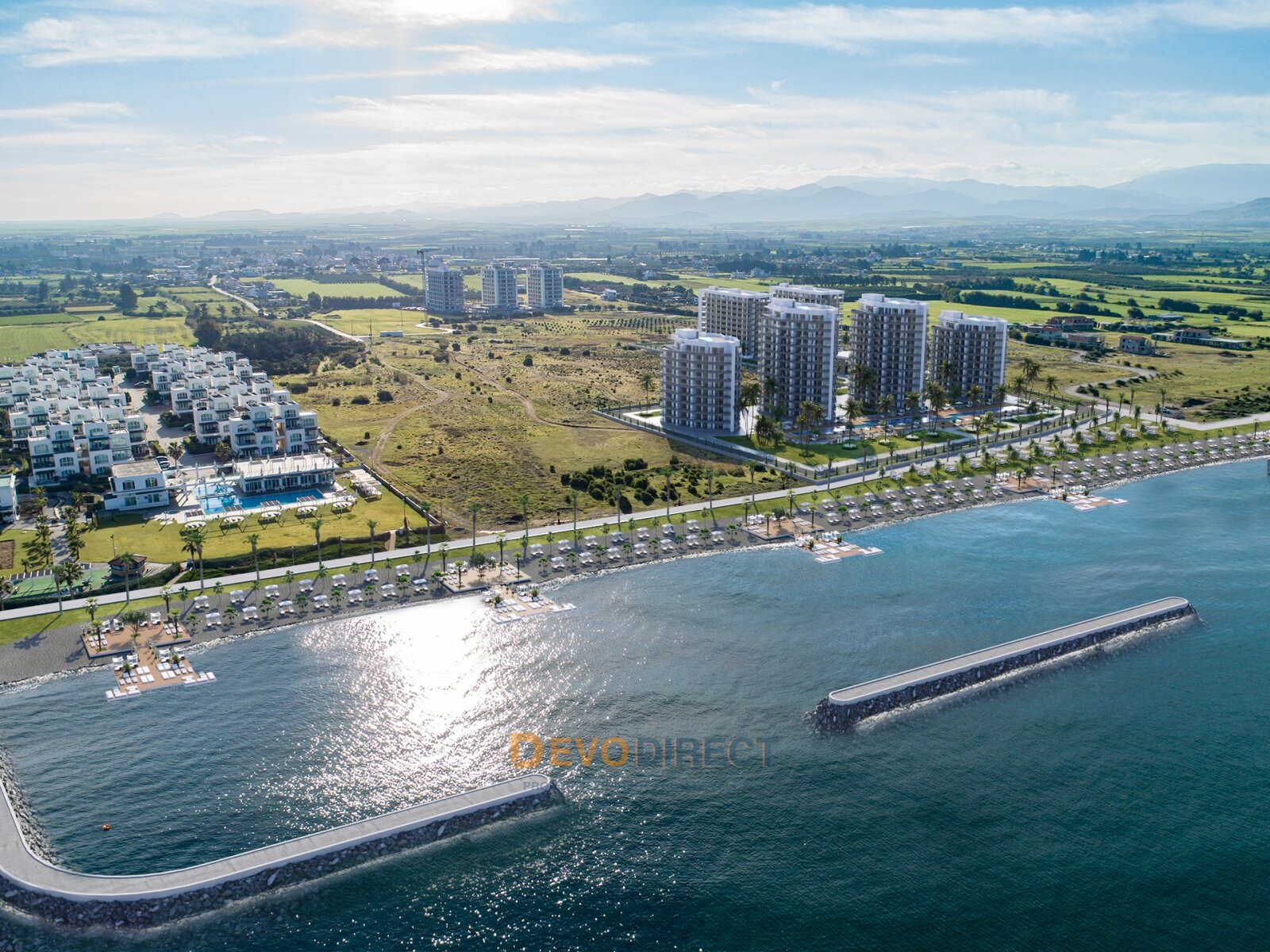 Studio-Apartment mit Meerblick in Nordzypern/ Gaziveren
