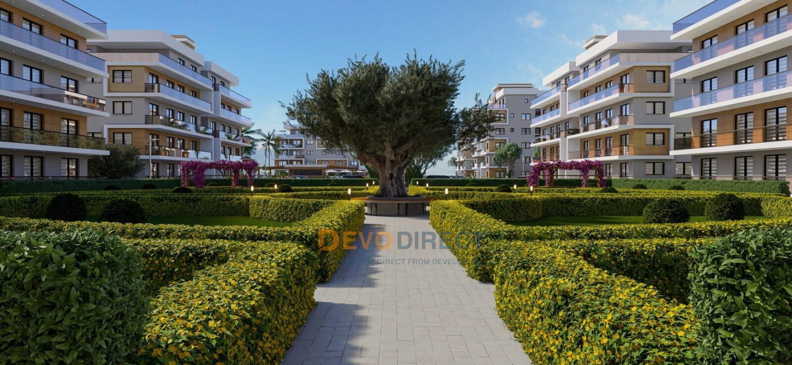 Bezugsfertiges 2-Zimmer-Meerblick-Penthouse zum Verkauf in Nordzypern Long Beach