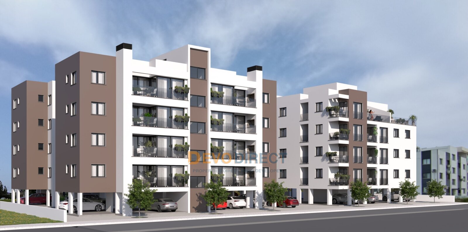 2-Zimmer-Wohnung mit Bergblick in Nordzypern/ Nikosia zum Verkauf