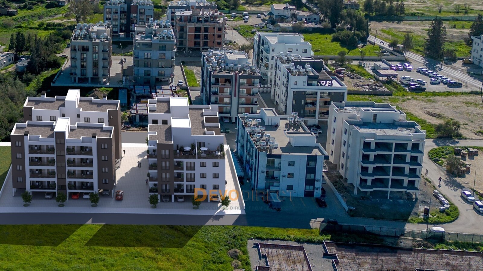 2-Zimmer-Wohnung mit Bergblick in Nordzypern/ Nikosia zum Verkauf