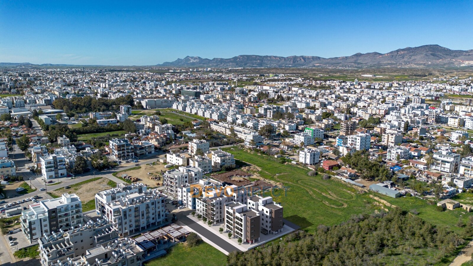 2-Zimmer-Wohnung mit Bergblick in Nordzypern/ Nikosia zum Verkauf