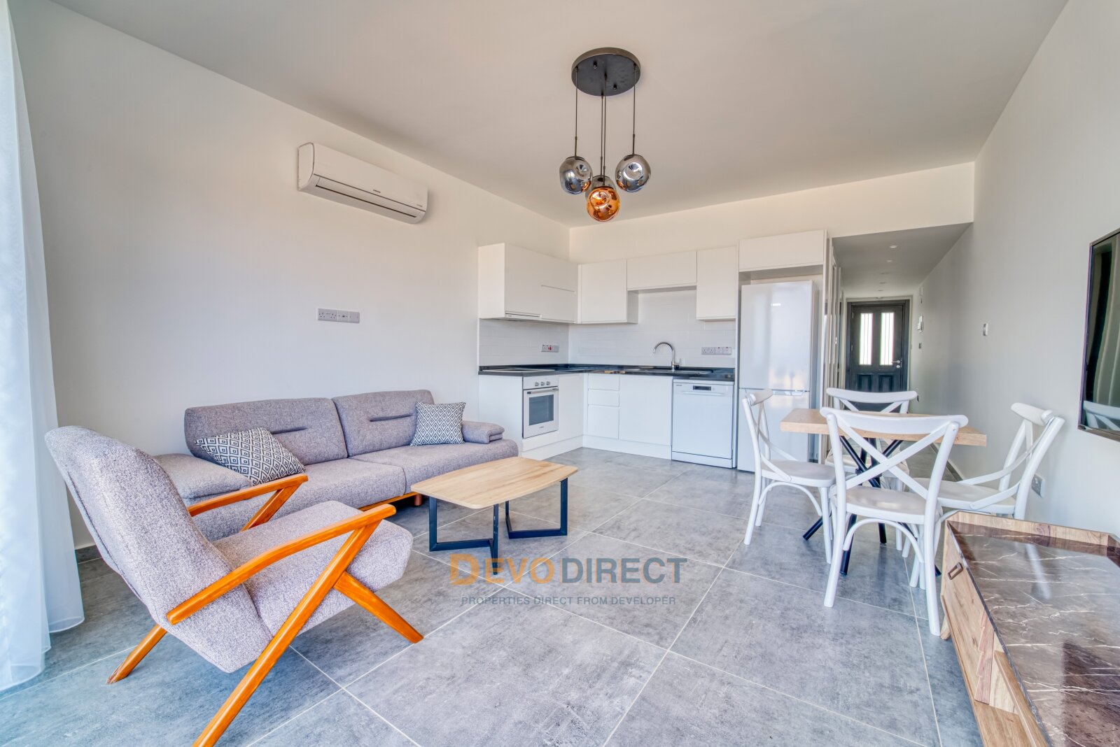 Bezugsfertige 2-Zimmer-Wohnung in Strandnähe in Nordzypern/ Girne zu verkaufen