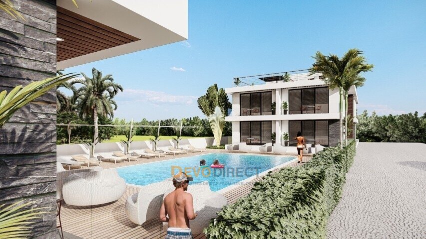 3-Zimmer-Villa zum Verkauf in Nordzypern / Boğaz – Pool, Meerblick & Aussicht