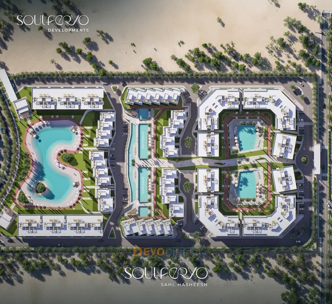 Meerblick 2-Zimmer Wohnung zum Verkauf in Sahl Hasheesh 