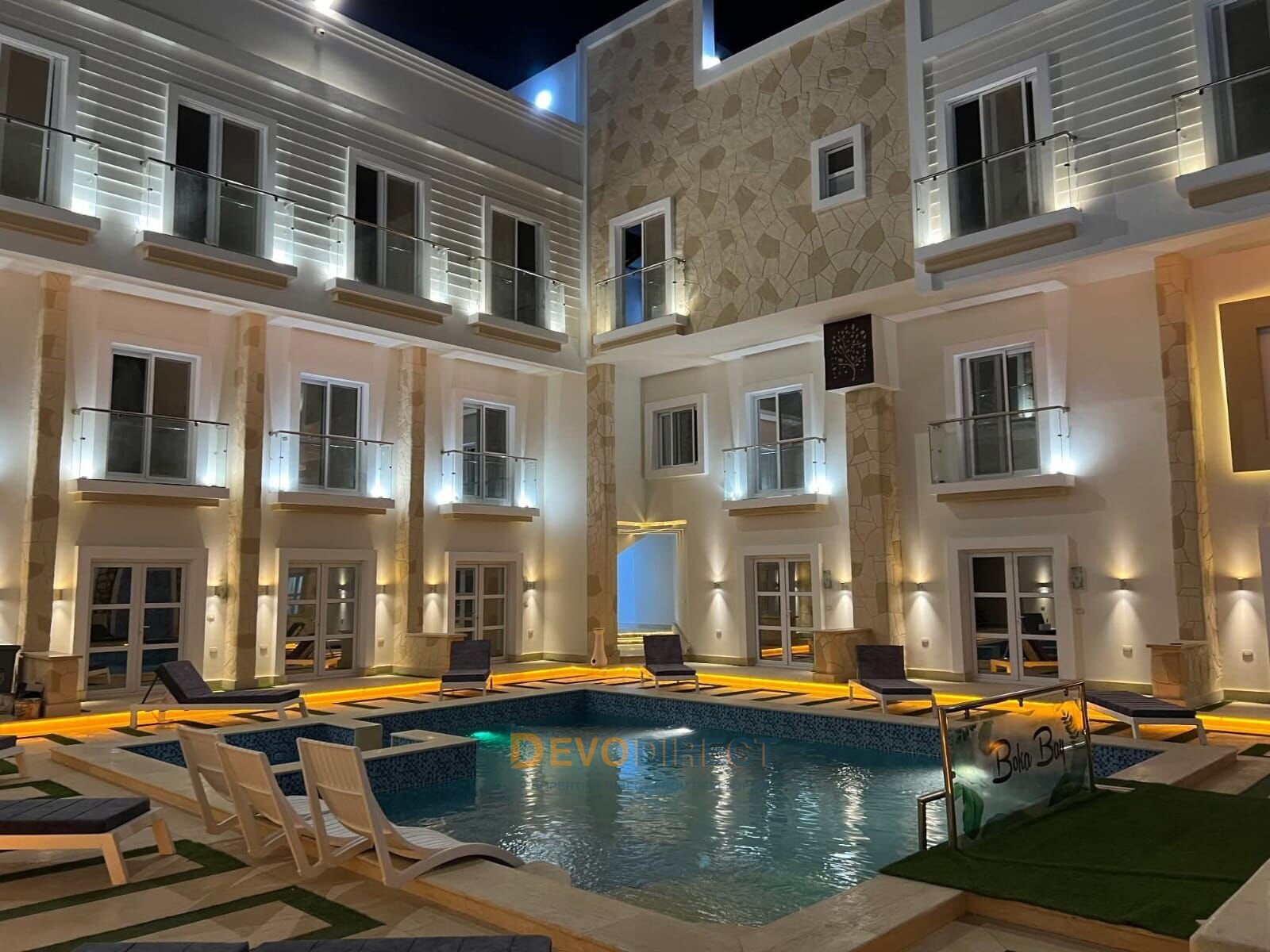 Meerblick 2-Zimmer Wohnung zum Verkauf in Sahl Hasheesh 