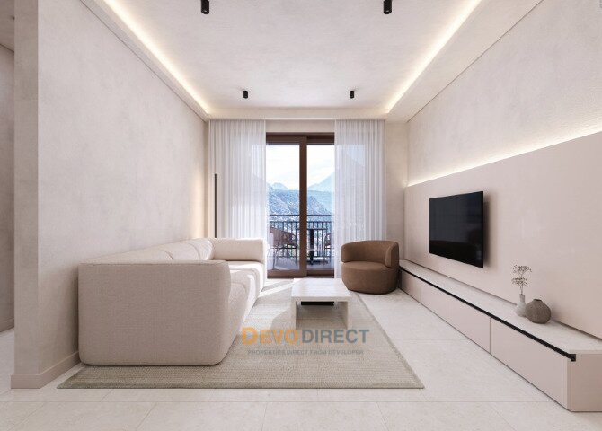 2-Schlafzimmer-Apartment mit Spa- und Poolzugang in Tivat